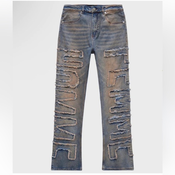 NWT HOMME FEMME: Twilight Denim Sunset men’s size 40 new jeans - Picture 2 of 10